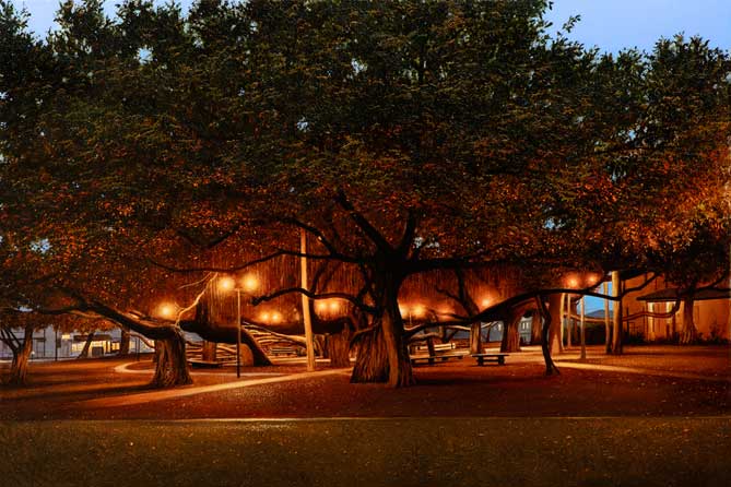 New painting by Alexander Volkov: The Patriarch