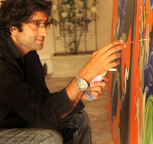 Photo of Artist Rahul Vyas